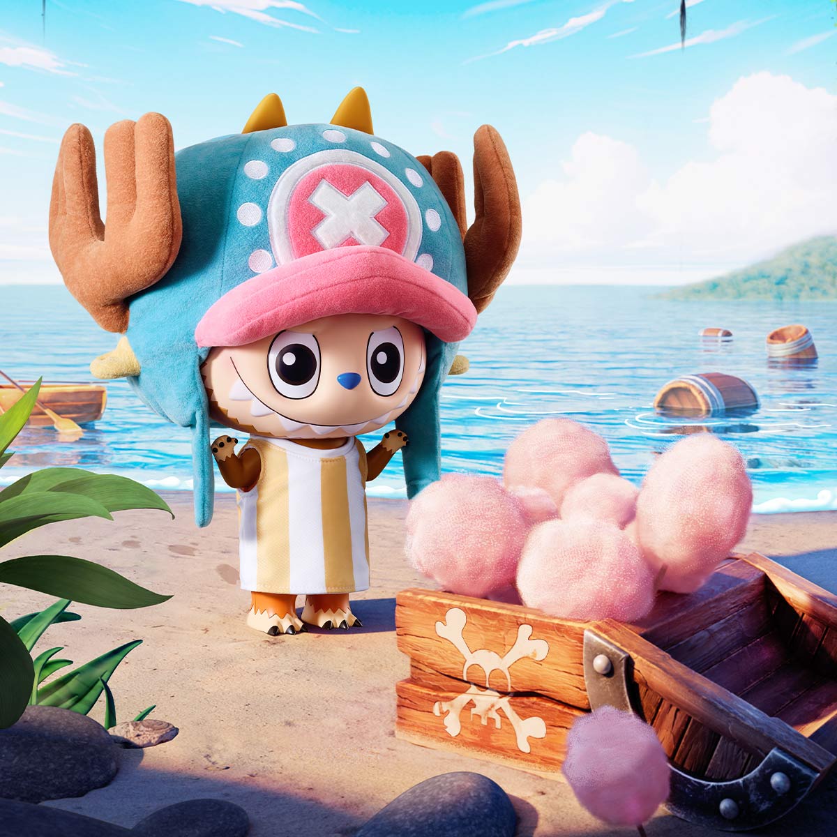 MEGA LABUBUTONY TONY CHOPPER 400%