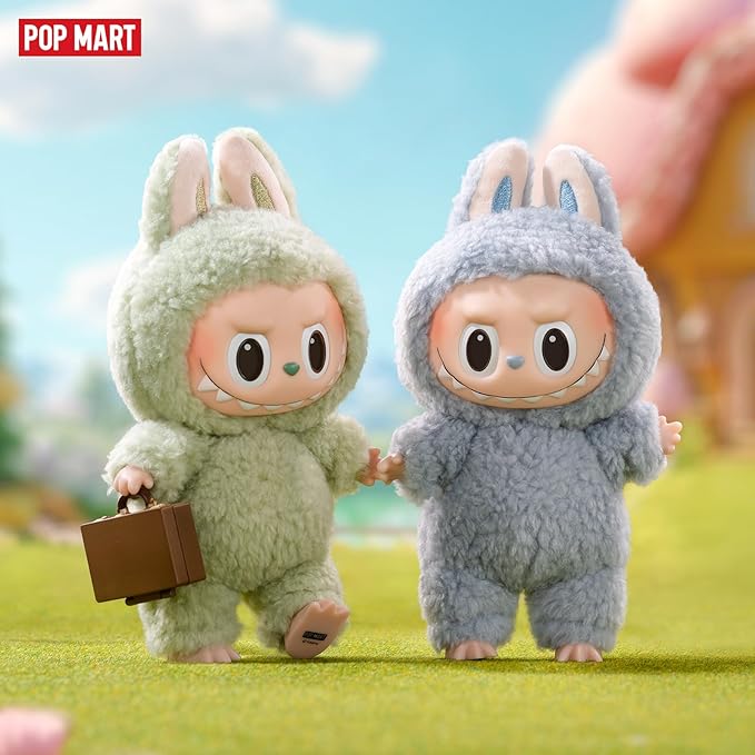 POPMART the Monsters - Tasty Macarons Vinyl Face Blind Box, Labubu Random Action Figures Collectible Toys Home Decorations