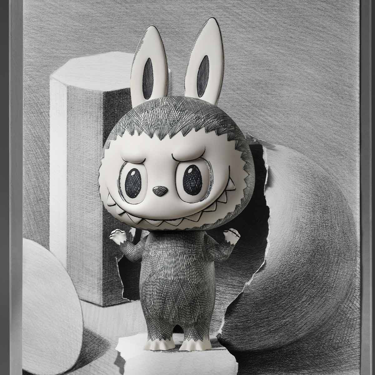 POP MART MEGA labubu 1000% Figures 1PC Premium Design Gifts for Women Fan-Favorite Collectible Chic Art Toy Action Figure