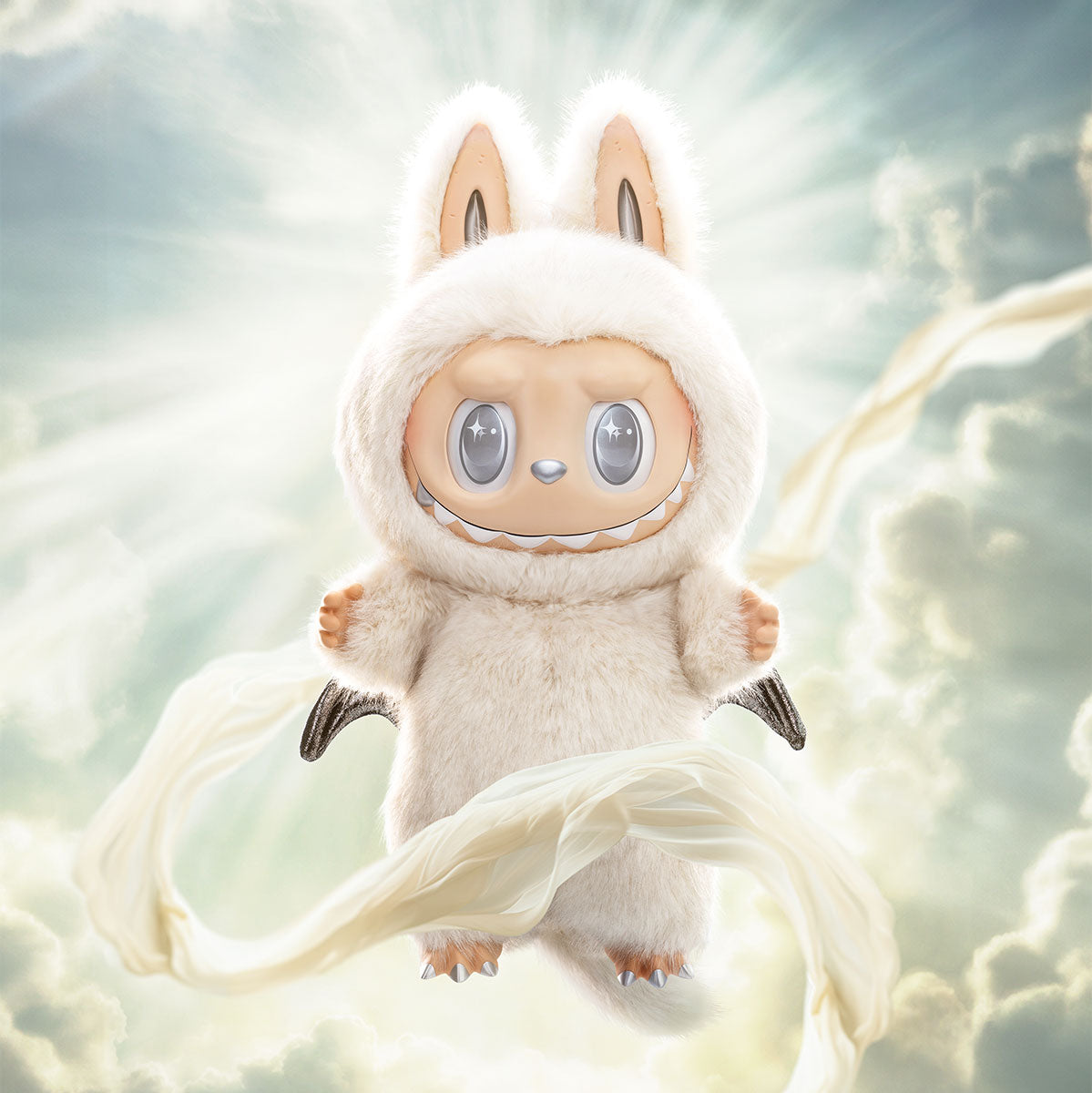POP MART THE MONSTERS - ANGEL IN CLOUDS Vinyl Face Doll