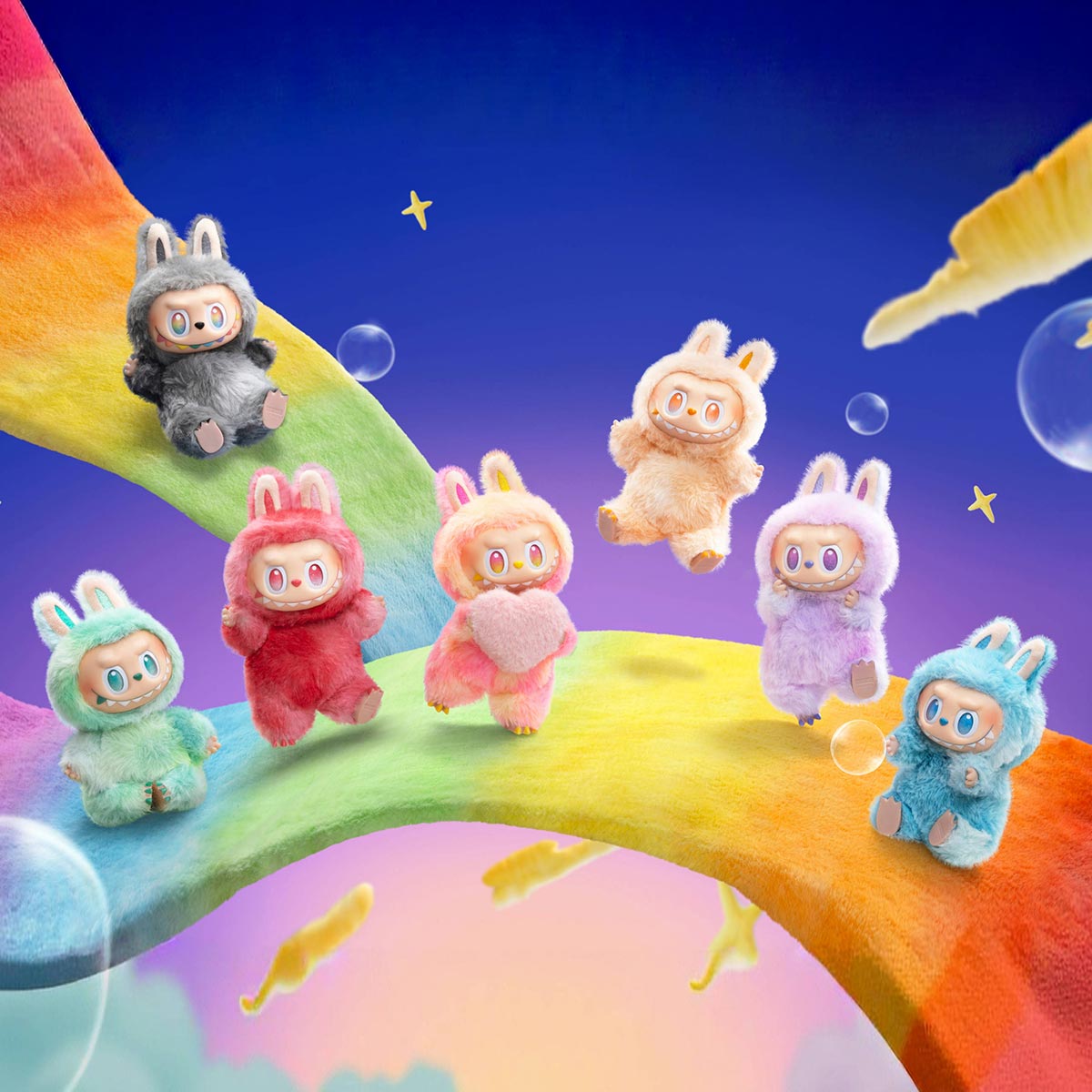 Labubu THE MONSTERS Big into Energy Series-Vinyl Plush Pendant Blind Box Figures Doll