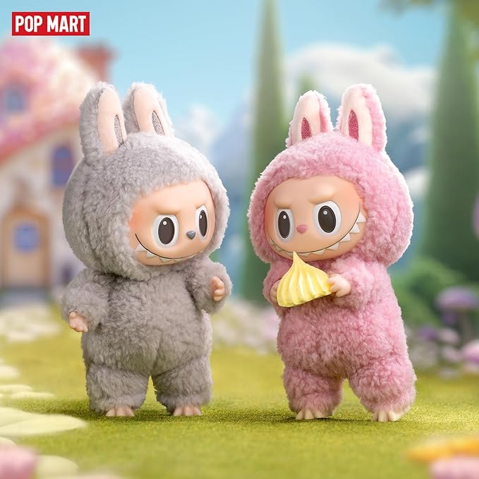 POPMART the Monsters - Tasty Macarons Vinyl Face Blind Box, Labubu Random Action Figures Collectible Toys Home Decorations