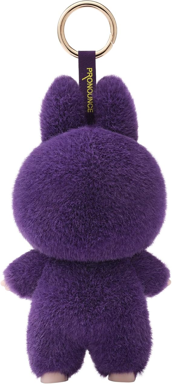 POP MART LABUBU × Pronounce - Wings of Fortune Vinyl Plush Hanging Keychain
