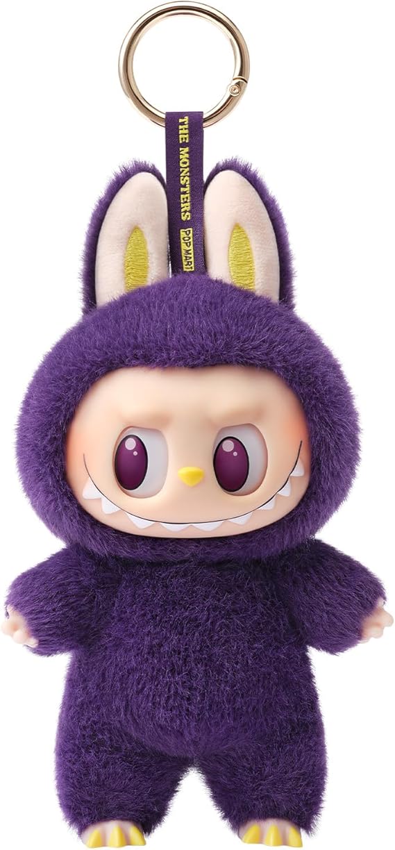 POP MART LABUBU × Pronounce - Wings of Fortune Vinyl Plush Hanging Keychain