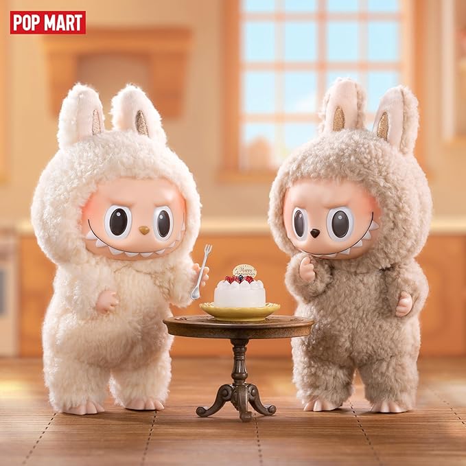 POPMART the Monsters - Tasty Macarons Vinyl Face Blind Box, Labubu Random Action Figures Collectible Toys Home Decorations