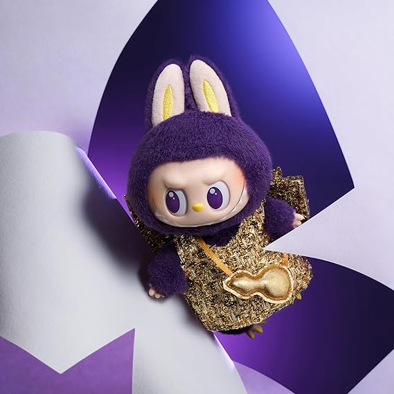 POP MART LABUBU × Pronounce - Wings of Fortune Vinyl Plush Hanging Keychain