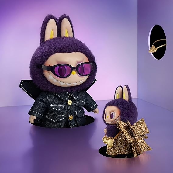 POP MART LABUBU × Pronounce - Wings of Fortune Vinyl Plush Hanging Keychain