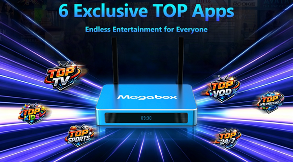 Newest version! 2026 Magabox MGo MAX Box 4GB + 128GB Voice Command Remote