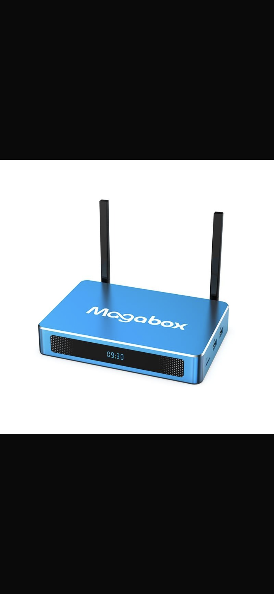 Newest version! 2026 Magabox MGo MAX Box 4GB + 128GB Voice Command Remote