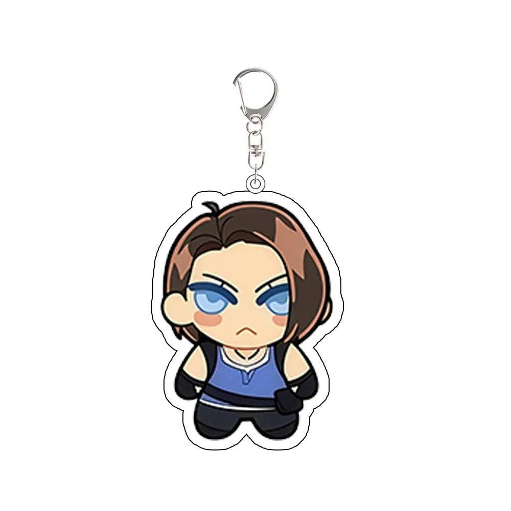 Ashley Acrylic Keychain