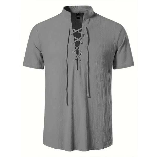 Men's Retro Shirt Short Sleeve