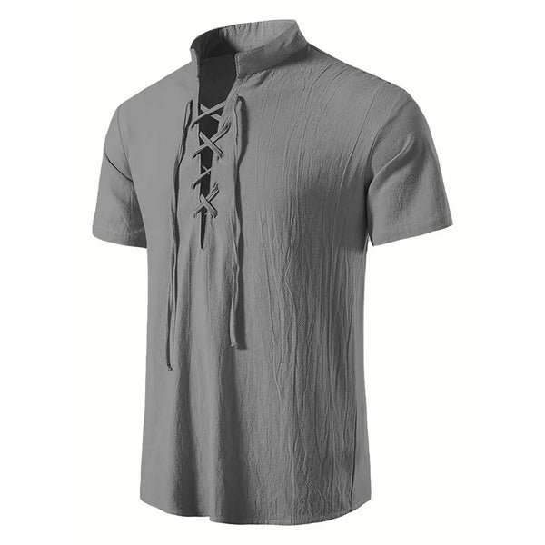 Men's Retro Shirt Short Sleeve