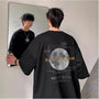 Korean Style Moon Pattern T-shirt