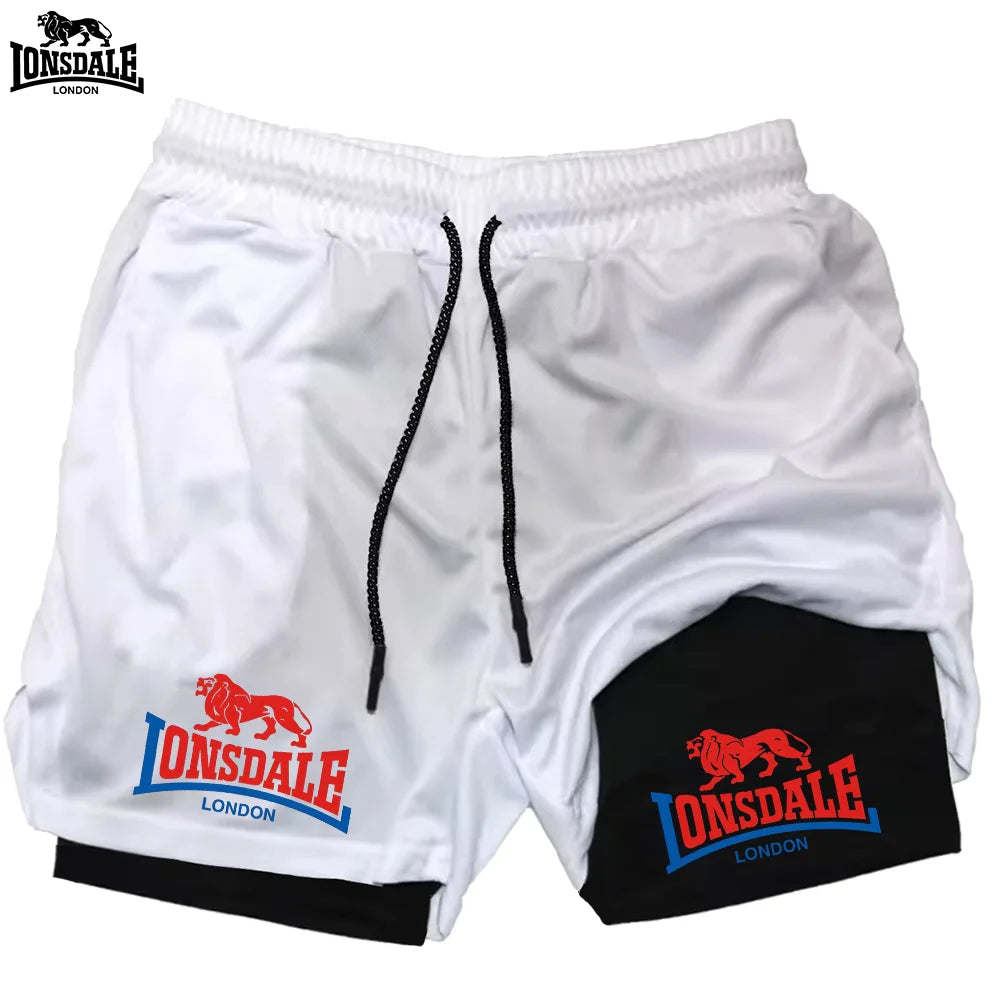 Men's Pattern Printed Fitness Shorts