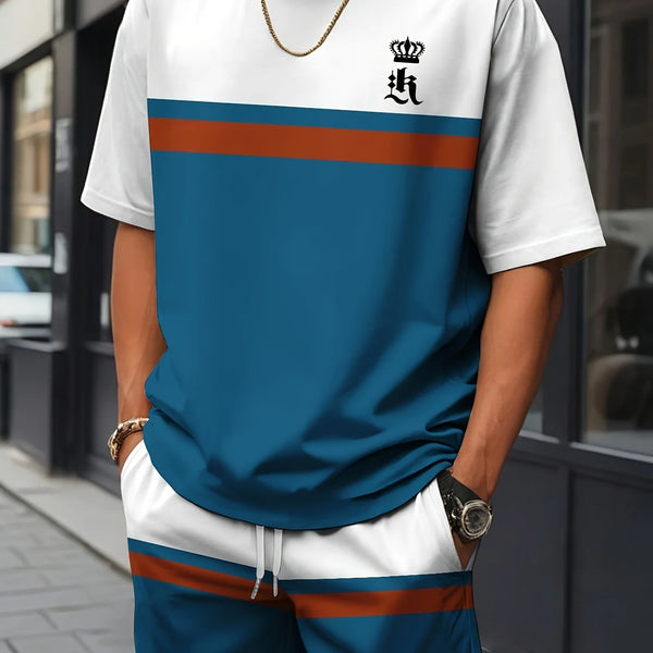 Summer Set Short-Sleeve T-Shirt Two-Piece Set
