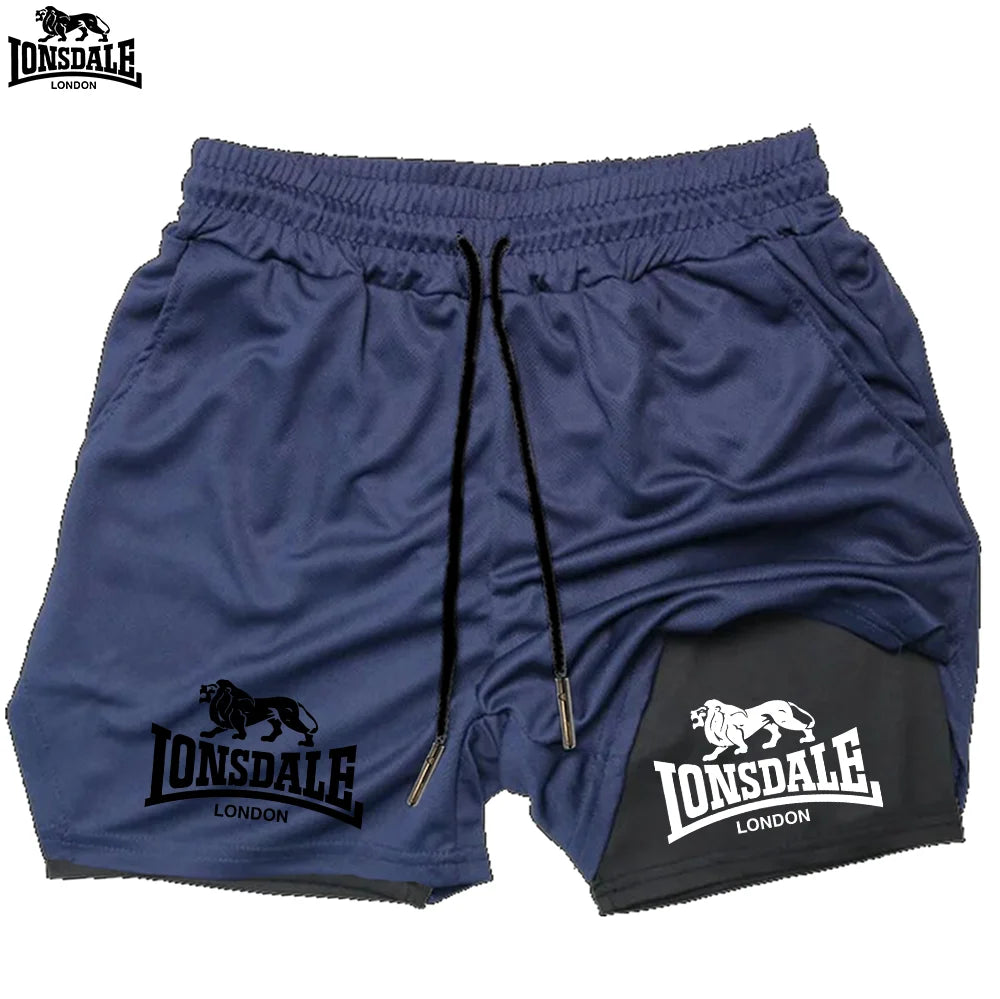 Men's Pattern Printed Fitness Shorts