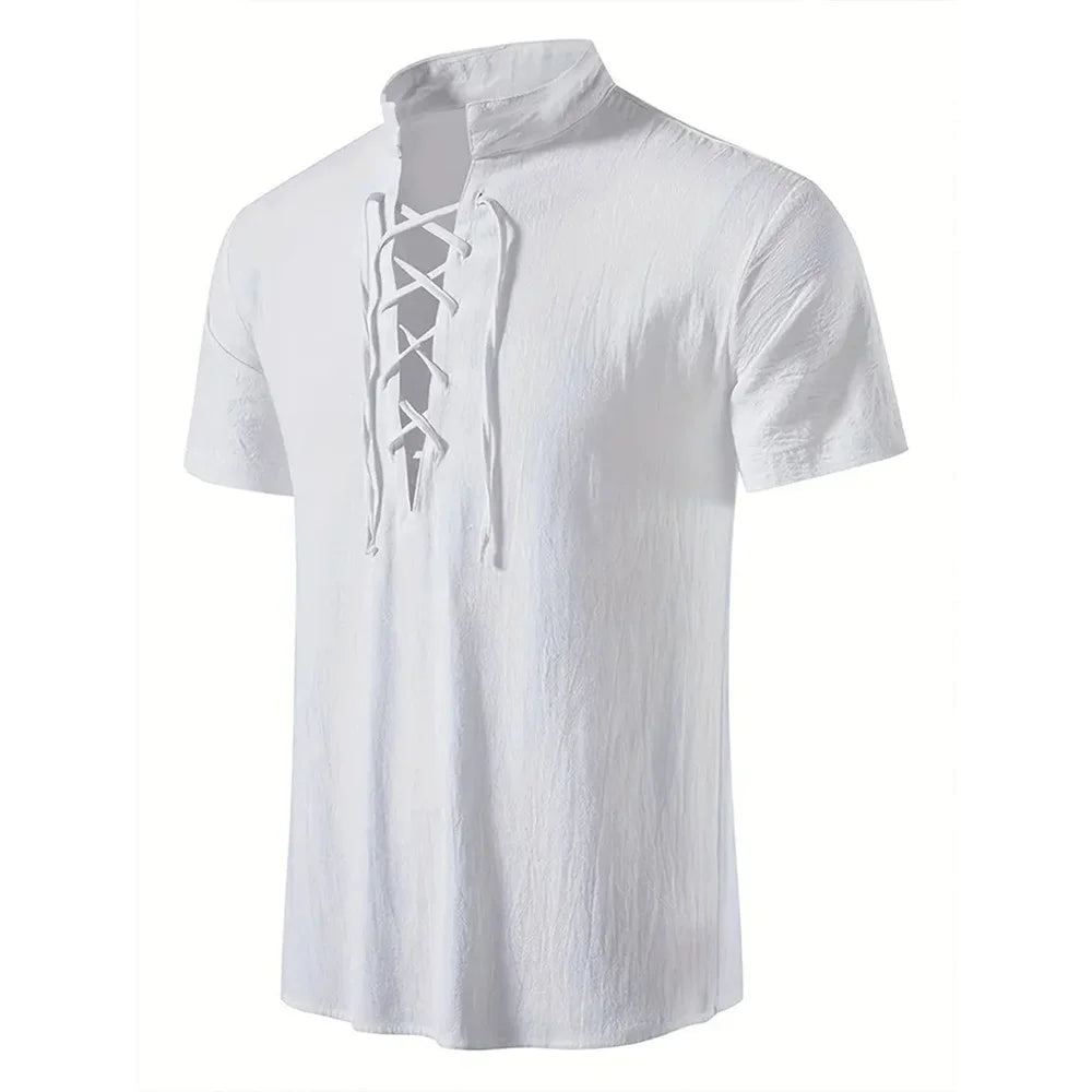 Men's Retro Shirt Short Sleeve