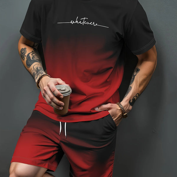 Summer Set Short-Sleeve T-Shirt Two-Piece Set