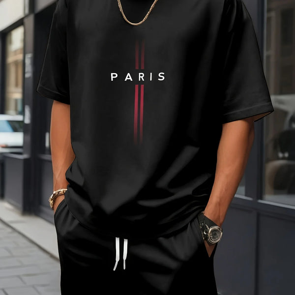 Summer Set Short-Sleeve T-Shirt Two-Piece Set
