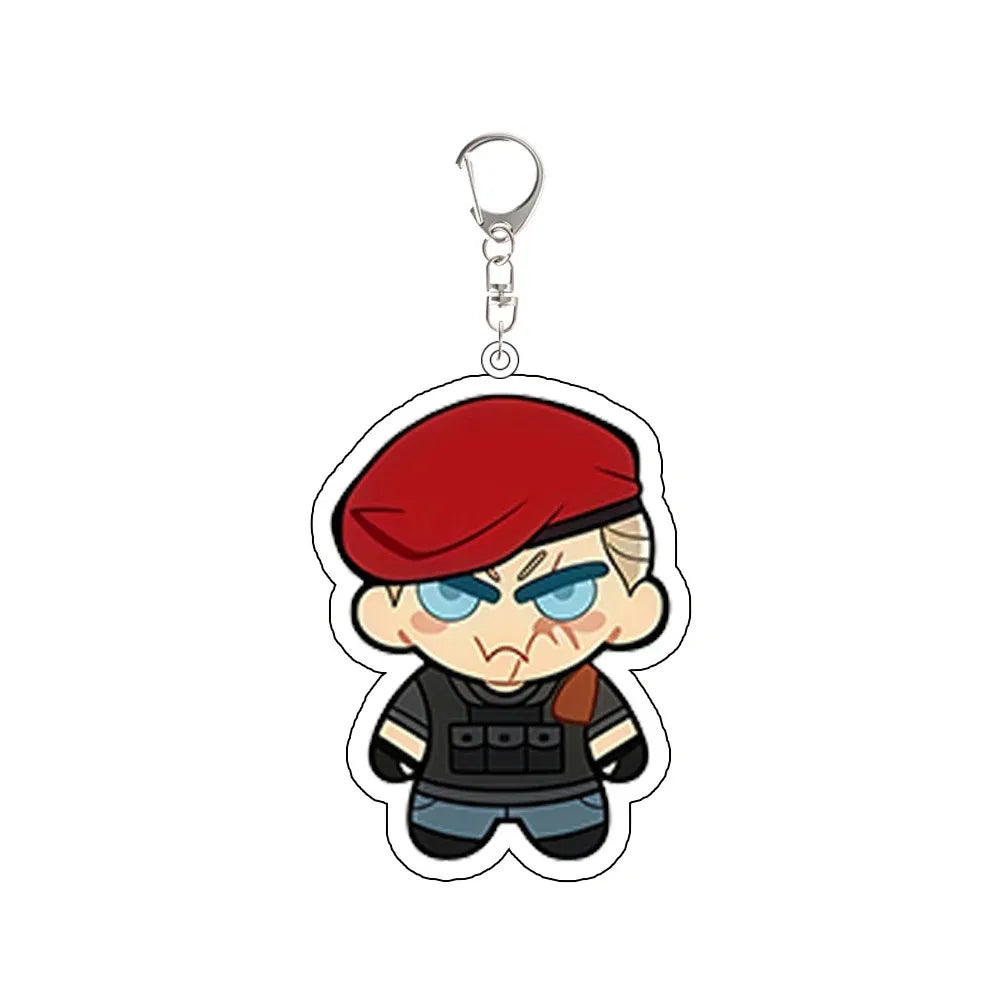 Ashley Acrylic Keychain