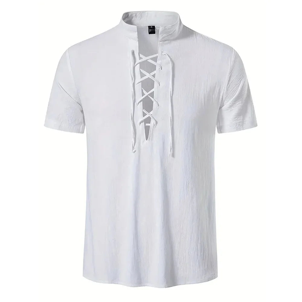Men's Retro Shirt Short Sleeve