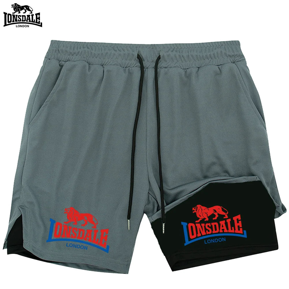 Men's Pattern Printed Fitness Shorts