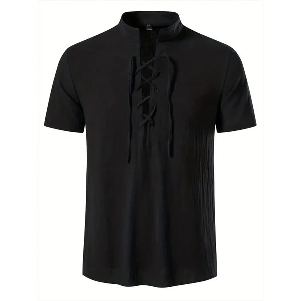 Men's Retro Shirt Short Sleeve