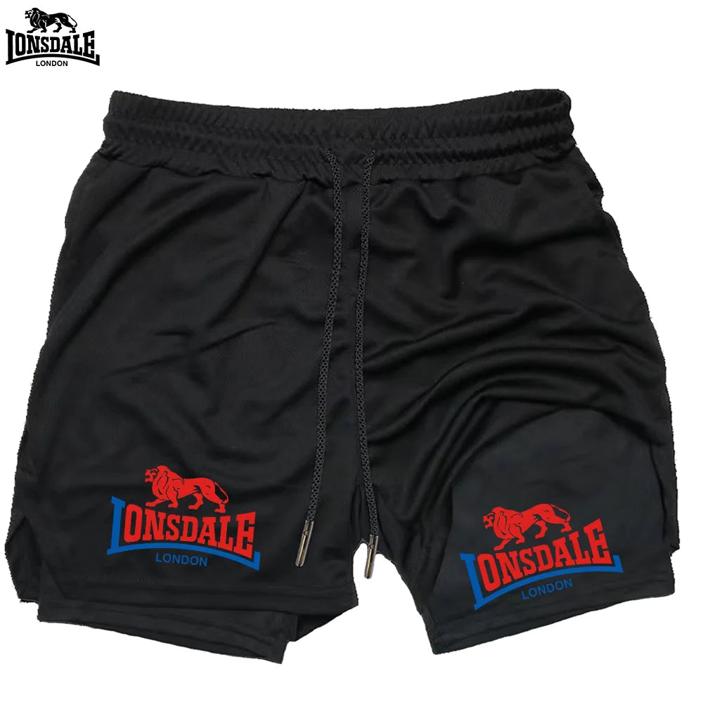 Men's Pattern Printed Fitness Shorts