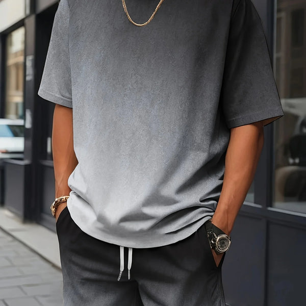 Summer Set Short-Sleeve T-Shirt Two-Piece Set