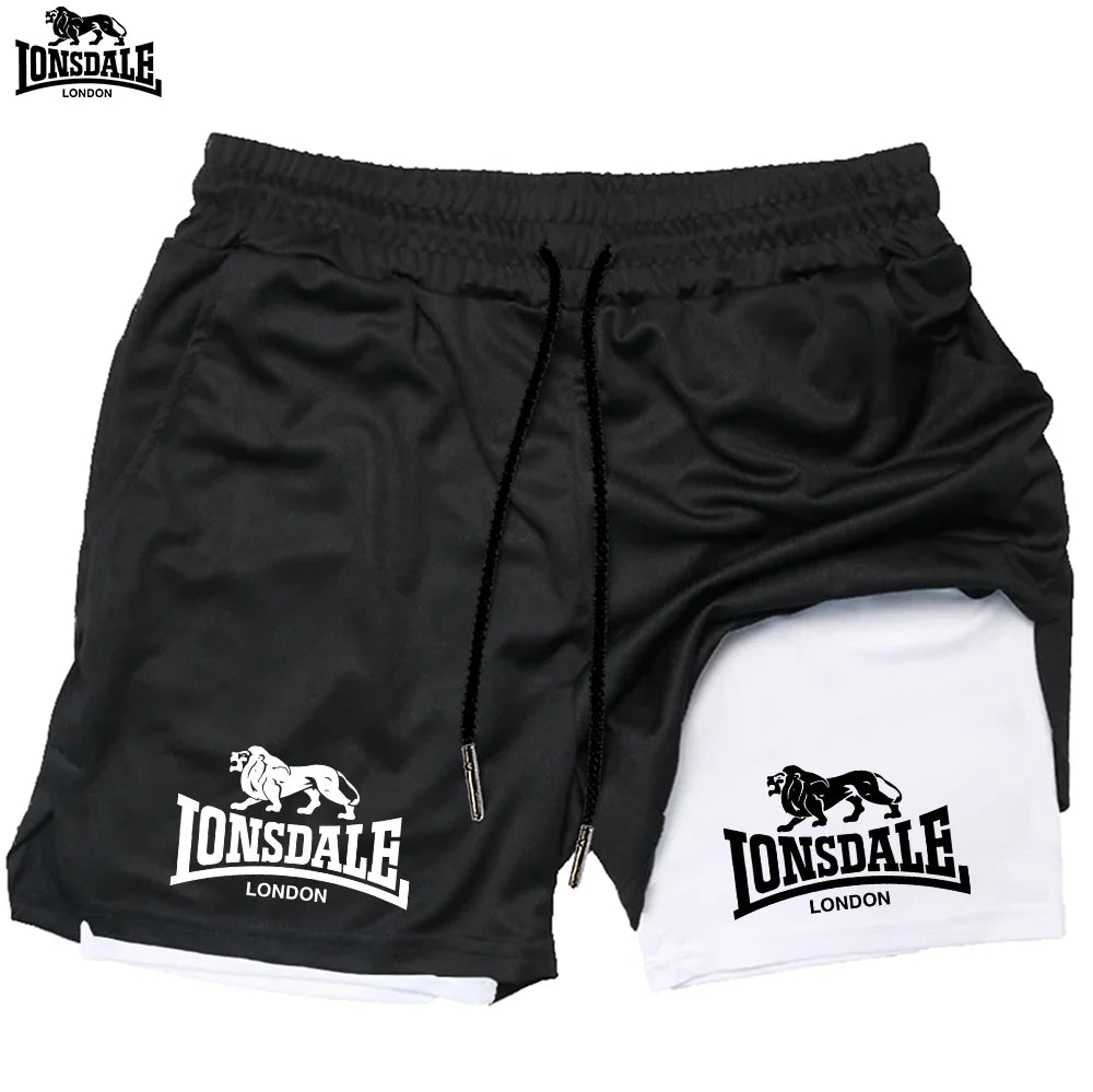 Men's Pattern Printed Fitness Shorts