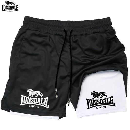 Men's Pattern Printed Fitness Shorts