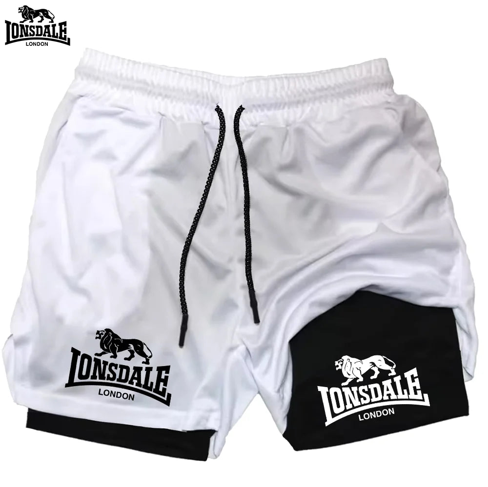 Men's Pattern Printed Fitness Shorts