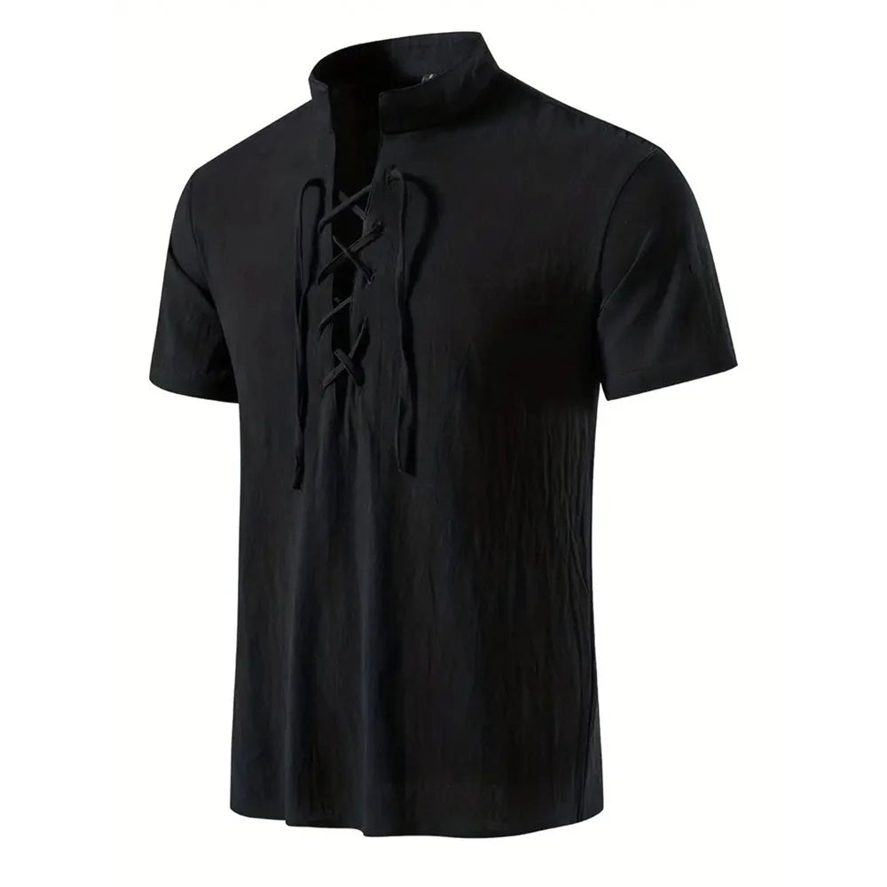 Men's Retro Shirt Short Sleeve