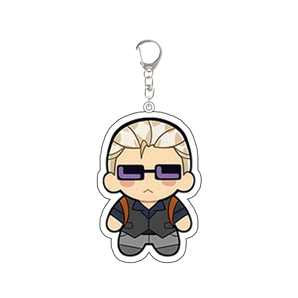 Ashley Acrylic Keychain