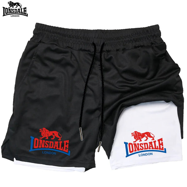 Men's Pattern Printed Fitness Shorts