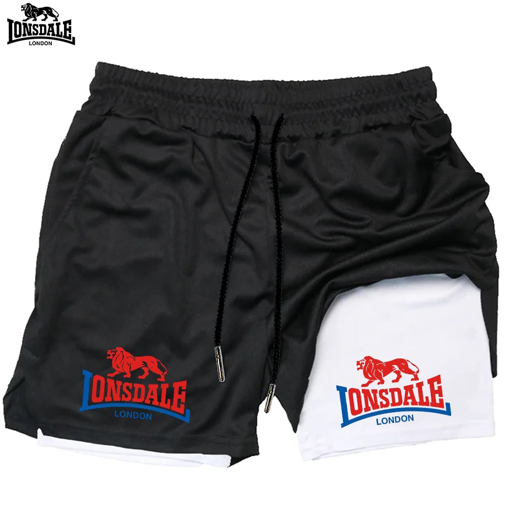 Men's Pattern Printed Fitness Shorts
