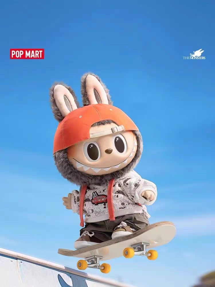 Pop Mart Labubu The Monsters x Vans Oldskool Monsters Forever Vinyl Plush Doll