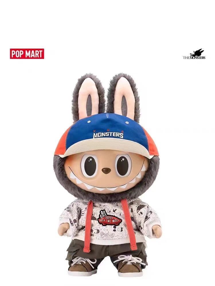 Pop Mart Labubu The Monsters x Vans Oldskool Monsters Forever Vinyl Plush Doll