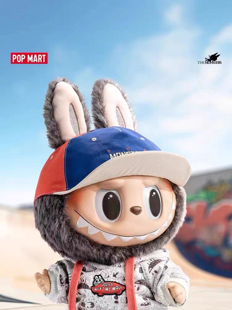 Pop Mart Labubu The Monsters x Vans Oldskool Monsters Forever Vinyl Plush Doll